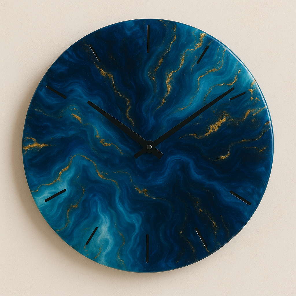 Resin Art Wall Clocks