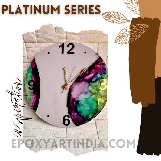 Multi color hand made wall Clock|Home|office|bedroom|