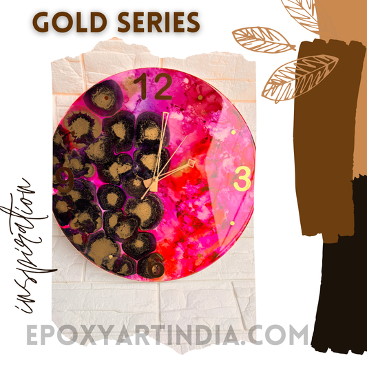 Multi color hand made wall Clock|Home|office|bedroom| EAC7