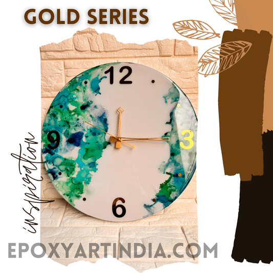 Multi color hand made wall Clock|Home|office|bedroom| EAC33