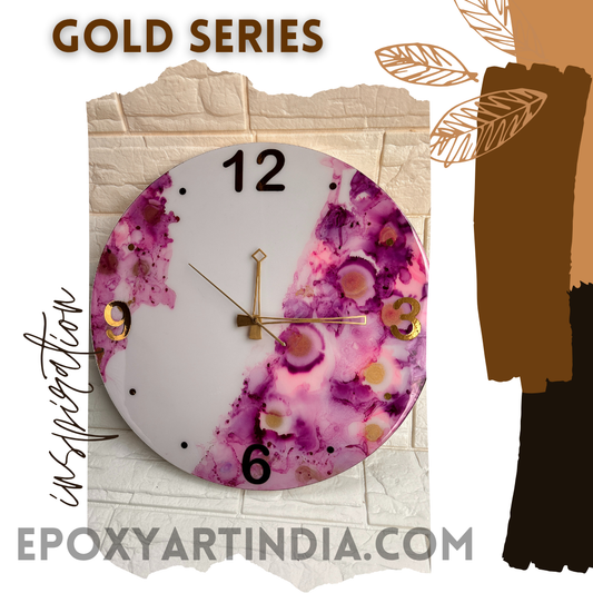 Multi color hand made wall Clock|Home|office|bedroom| EAC40